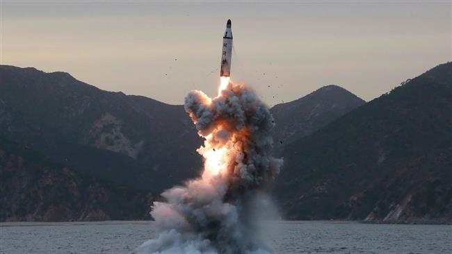 N. Korea ballistic missile 'blows up' after launch