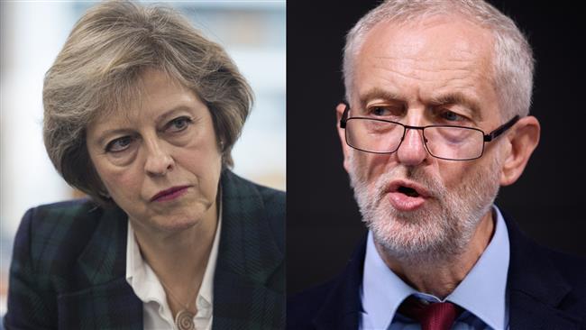 May launches personal attack on Corbyn