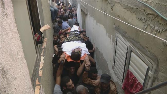 Gazans hold funeral for tunnel bombing victims