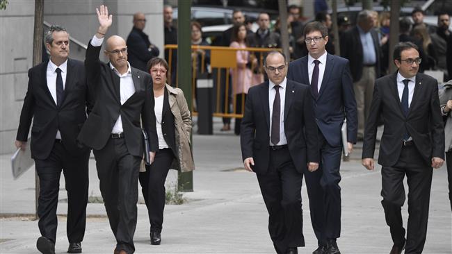 Spain prosecutors seek jail terms for Catalan leaders