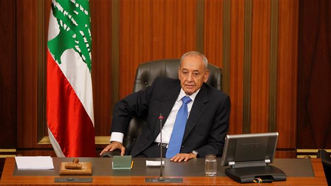 Berri slams Israeli plan to build wall on Lebanon border