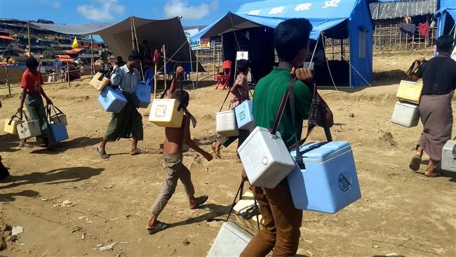 Cholera risk 'ticking bomb' for Rohingya refugees 