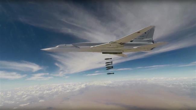 Russian bombers pound Daesh positions in E Syria