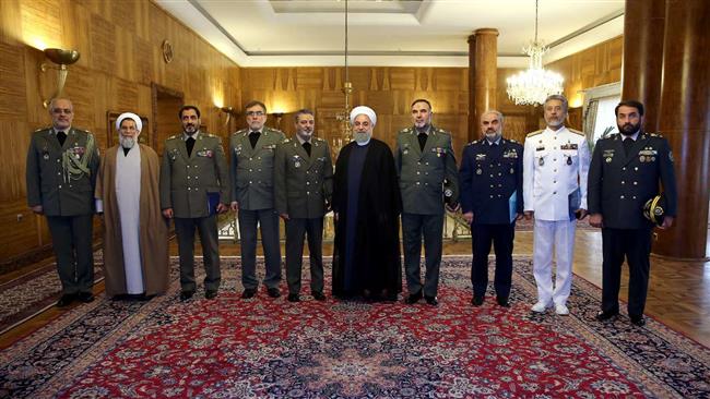 Rouhani vows support for Iran’s Armed Forces