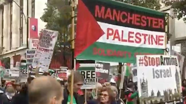 UK activists protest against Balfour and Israel