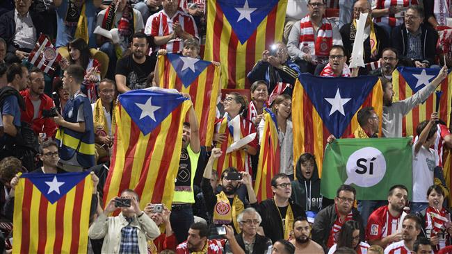 Barcelona fans plan to protest for Catalan leaders 