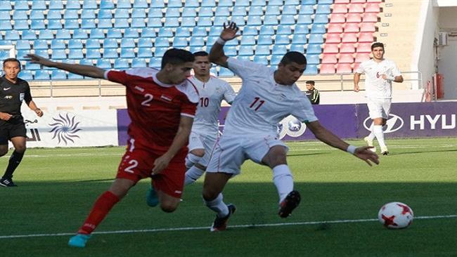 Iran draws with Syria in AFC U-19 Championship qualifier
