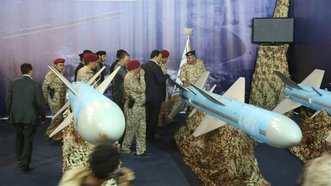Yemeni forces showcase domestically-built missiles