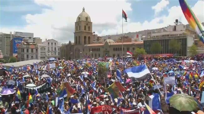 Bolivians show support for Morales' 2019 bid 