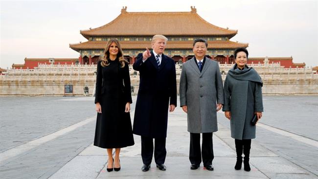 Trump meets with China’s Xi, tours Forbidden City