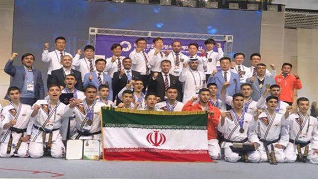 Iran hapkido team vice champion in world masterships