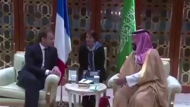 Macron arrives in Saudi Arabia