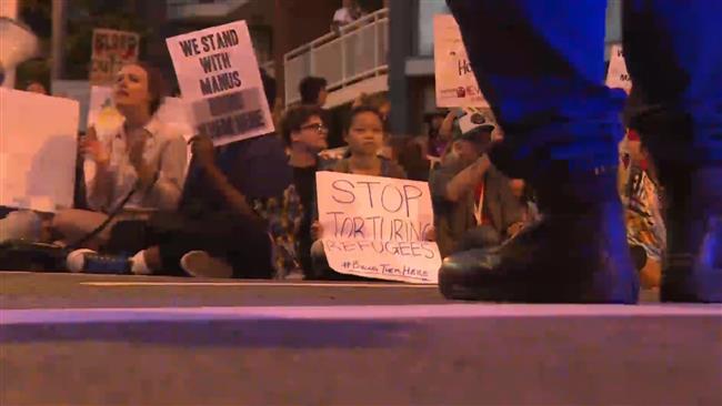 Sydney protests against refugee treatment 