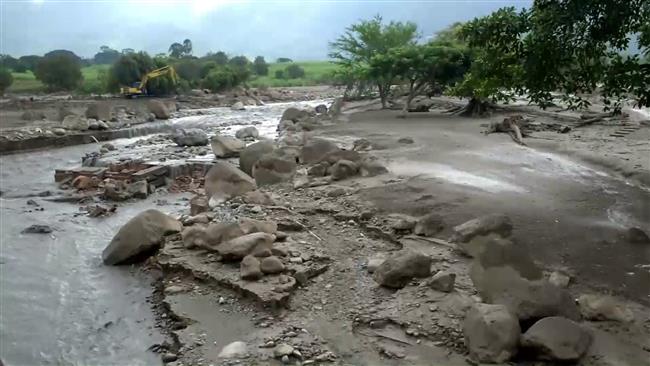 At least 4 dead, 18 missing in Colombia landslide