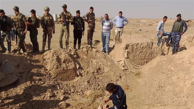 Iraqi forces find Daesh mass graves in northern city