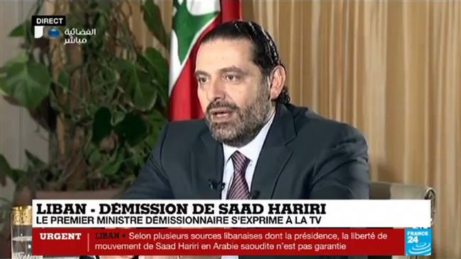 1er interview de Hariri après sa démission 