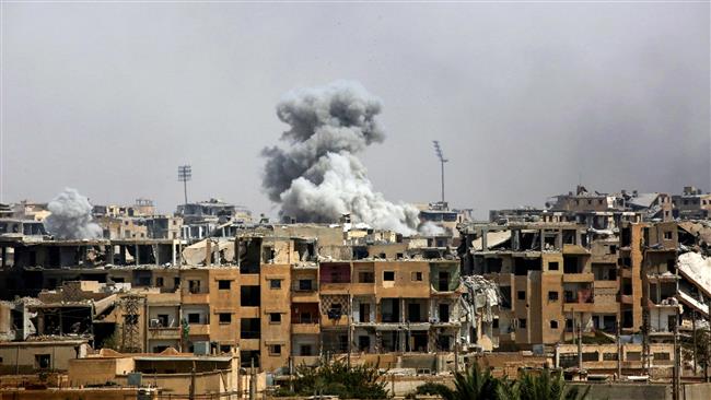 Over dozen Syrians killed in fresh US-led strikes
