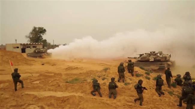 Israeli military carries out military drills near Gaza 