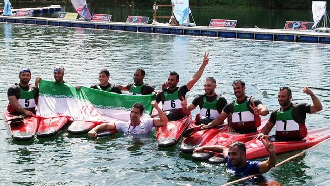 Iran wins 2017 Asian Canoe Polo Championships