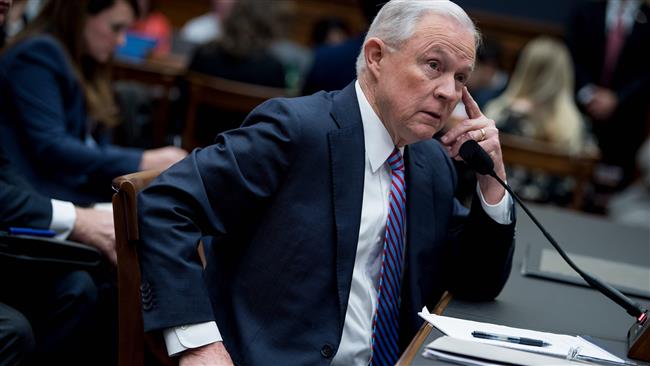 Sessions denies lying about Trump contacts