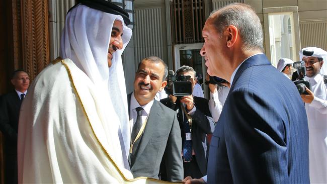 Erdogan vows continued military support for Qatar
