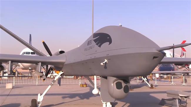 China showcases upgraded drone at Dubai Airshow