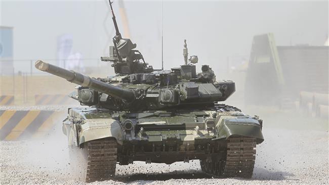 Livraisons de chars russes T-90 à l'Irak