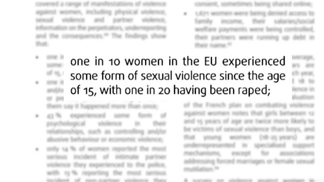 EU rights agency highlights persistent violence against women 