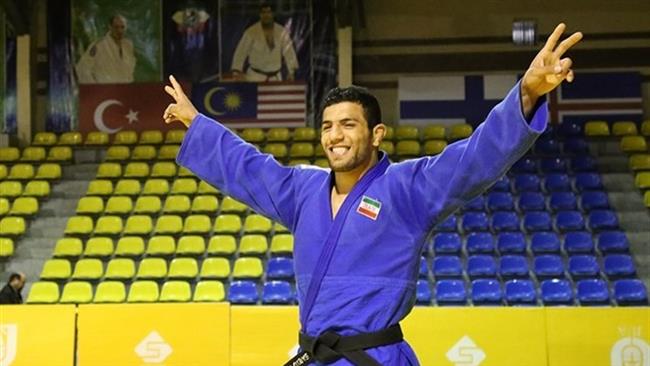 Iran judoka pockets bronze in The Hague Grand Prix 2017