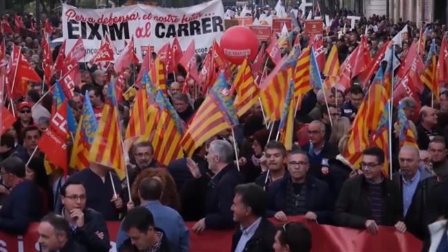 Uproar begins in another Spanish region