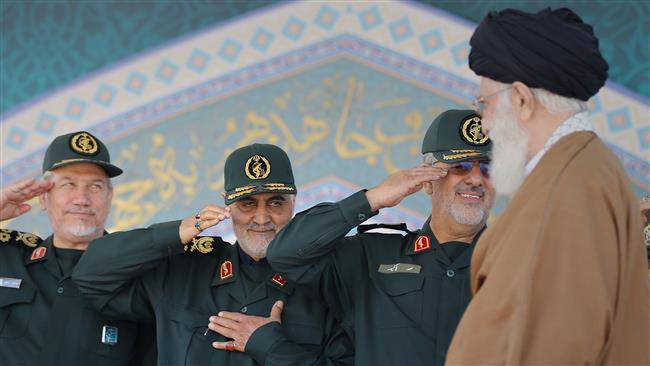 General Soleimani congratulates Leader on fall of Daesh