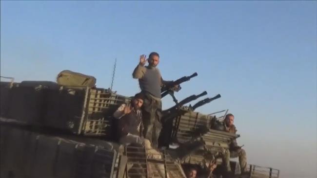 Syrian army scores gains in areas near Golan Heights