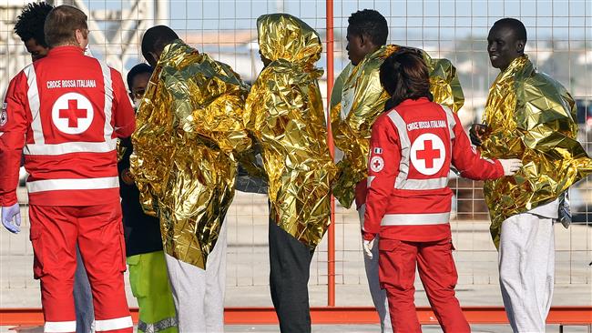 ‘Italy records lower refugee arrivals via Libya’