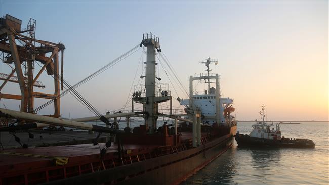 'First aid ship enters Yemen's Hudaydah port'