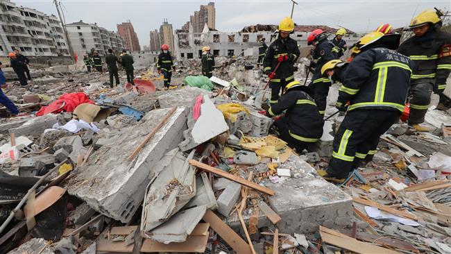 Huge blast at China factory kills at least 2