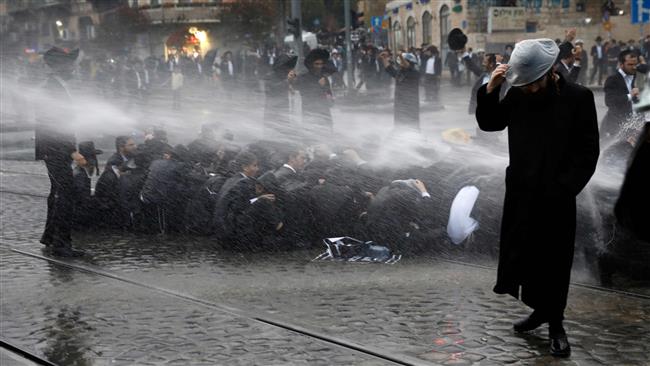 Israeli police attack ultra-Orthodox protesters