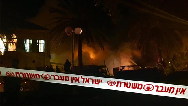 Enorme explosion à Tel-Aviv