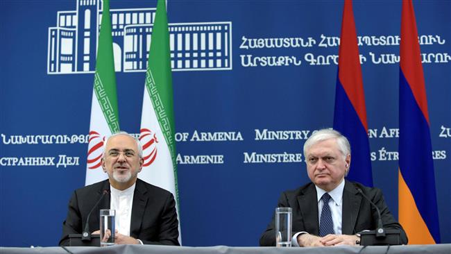 Zarif urges closer Iran-Armenia economic ties