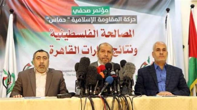 Hamas to follow reconciliation path, rejects disarmament