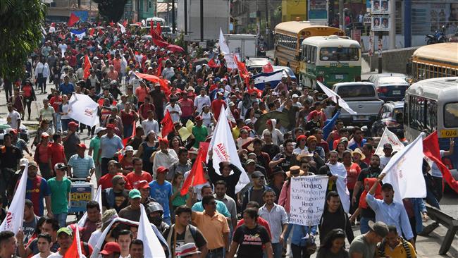 Thousands protest alleged electoral fraud in Honduras