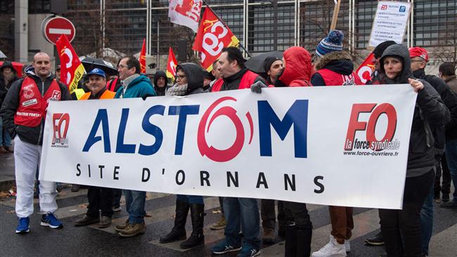 France's Alstom workers strike over sell-off to Siemens