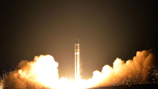 North Korea releases footage of missile launch