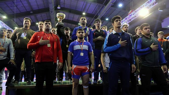 Iran Greco-Roman team crowned in Martyrs Cup