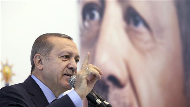 US courts cannot put Turkey on trial: Erdogan