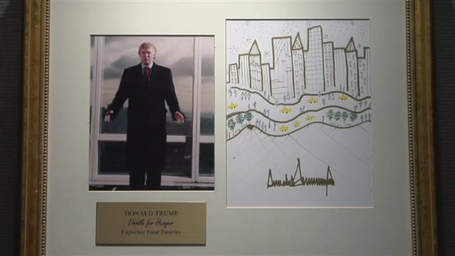 Trump's paintings at Dallas auction