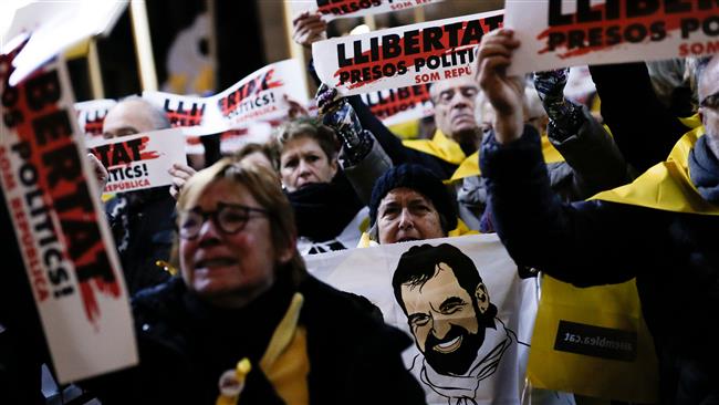 Catalans urge release of remaining jailed leaders