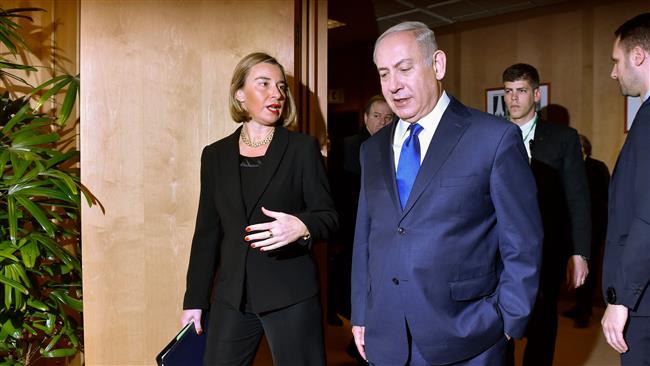 Mogherini rejects Israeli call for EU to follow US lead