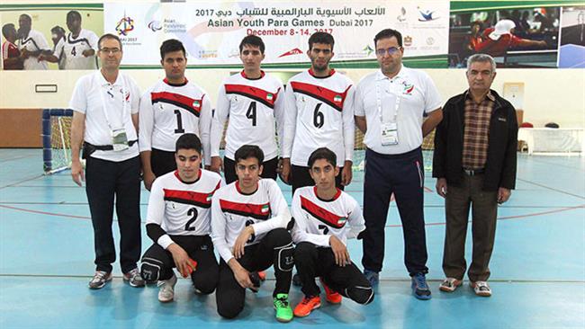 Iran goalball team beats Japan in Asian Games