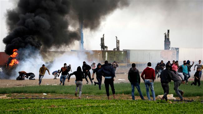 Gazans clash with Israeli soldiers over Jerusalem al-Quds