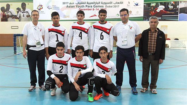 Iran goalball team routs Iraq in Asian Games
